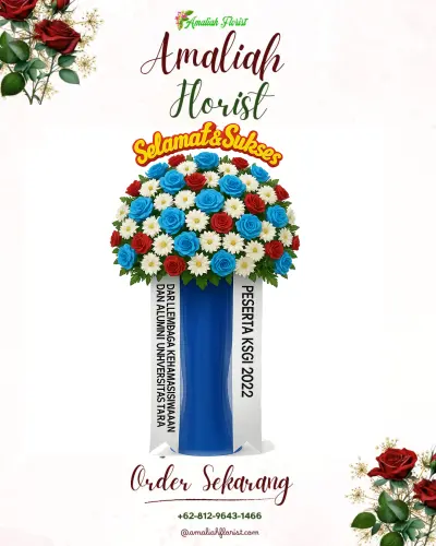 Standing Flower di Rumah Duka Pucang